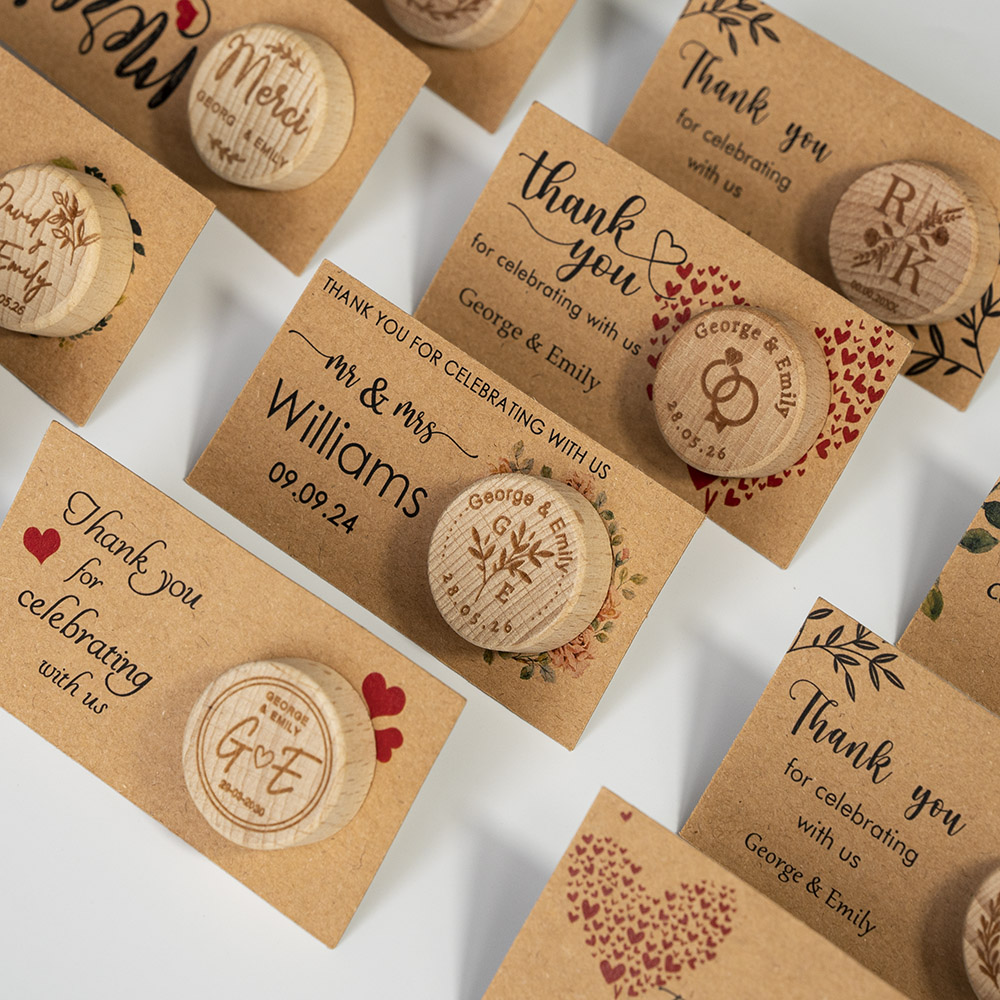 Wedding Supply List - Personalized Gift Wine Bottle Stopper with