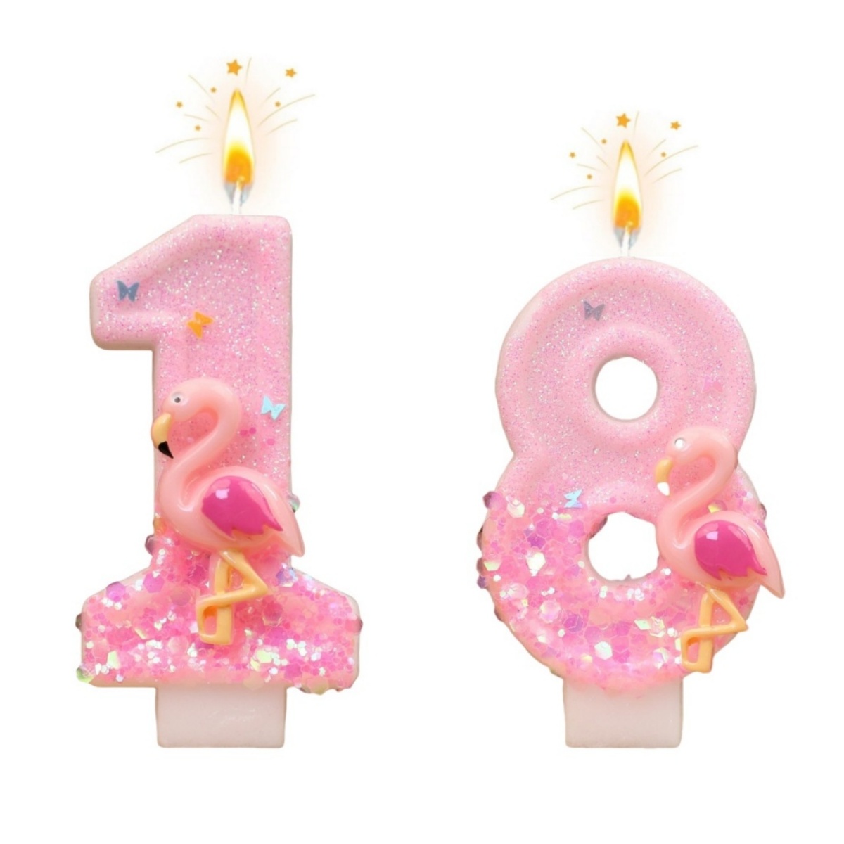 Unity Candle Set - New 0-9 Number Birthday Candles original