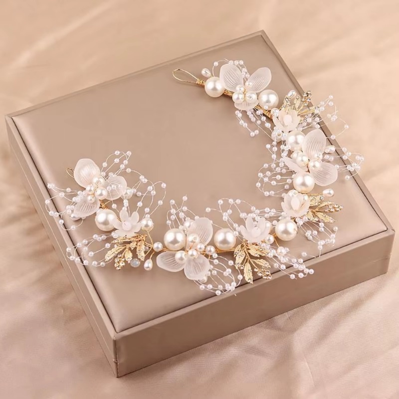 Wedding Arch Flower - Cute Princess Crown Headwear Flower Wreath