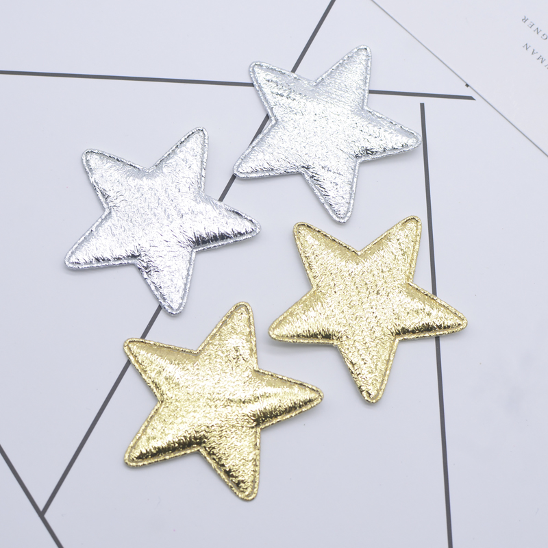 Wedding Superstar - 50Pcs 40mm Gold and Silver Cloth