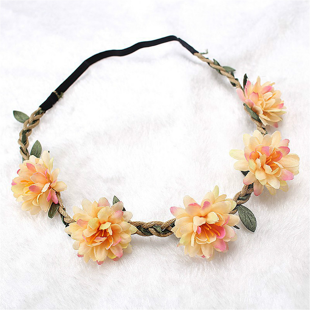 Women Wedding Flower Headband  - Wedding Supply List 评论和价格