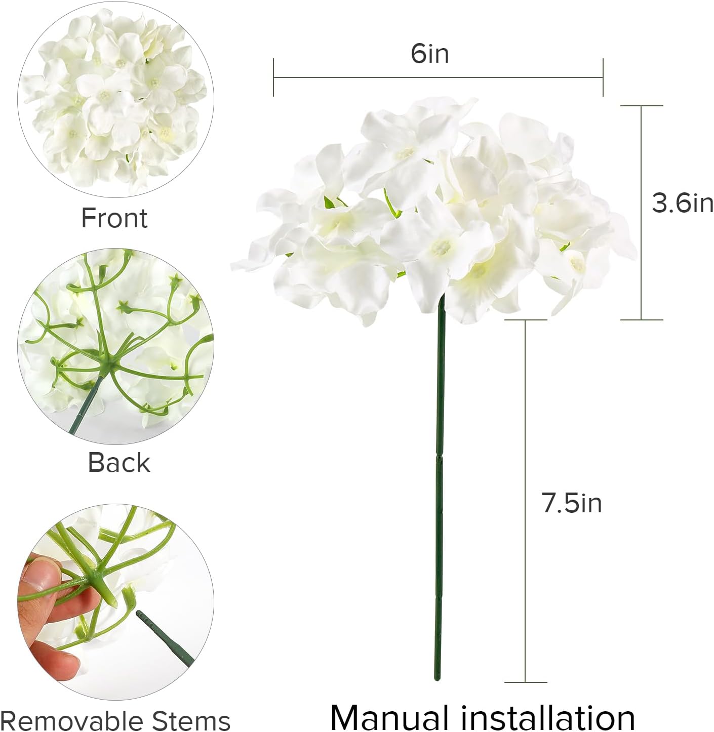 304 Pieces Bulk White Silk Art - Wedding Supply In Bulk 评论和价格