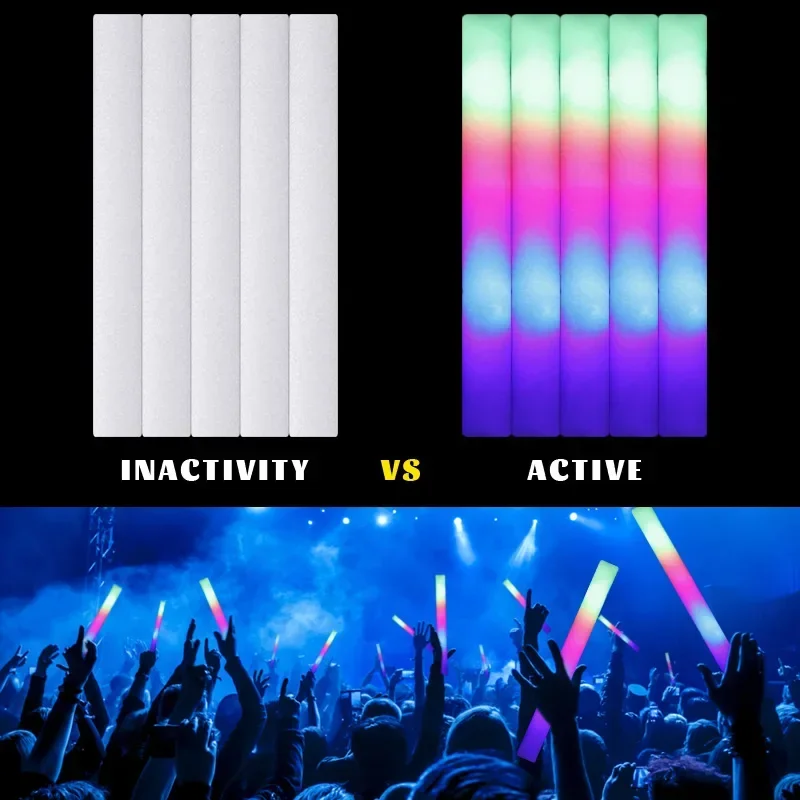 15/30Pcs LED Glow Sticks Bulk  - Wedding Supply In Bulk 评论和价格