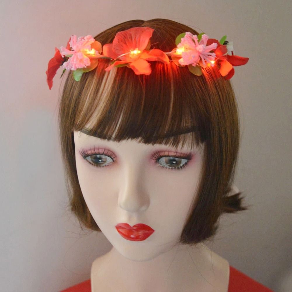 Wedding Luminous Hairband Wome - Wedding Arch Flower 评论和价格