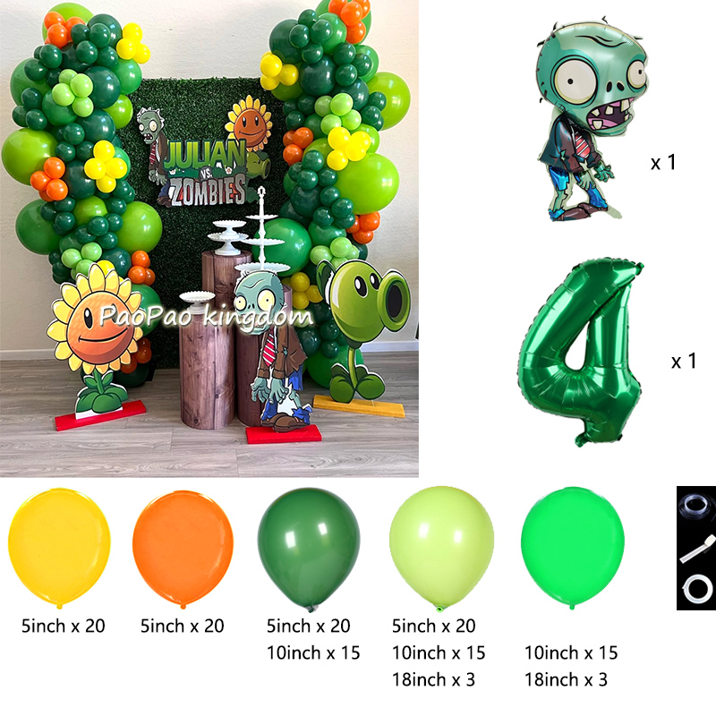 Plants Vs. Z-Zombies Balloons  - Wedding Day Supply Kit 评论和价格