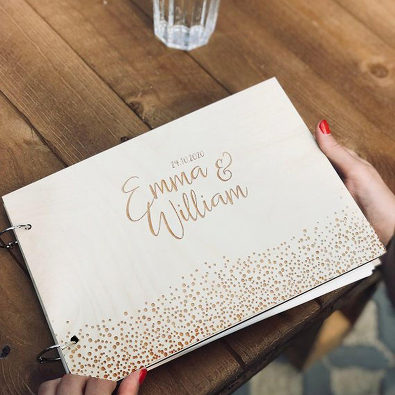 Personalized Wedding Guestbook - Wedding Supply List 评论和价格