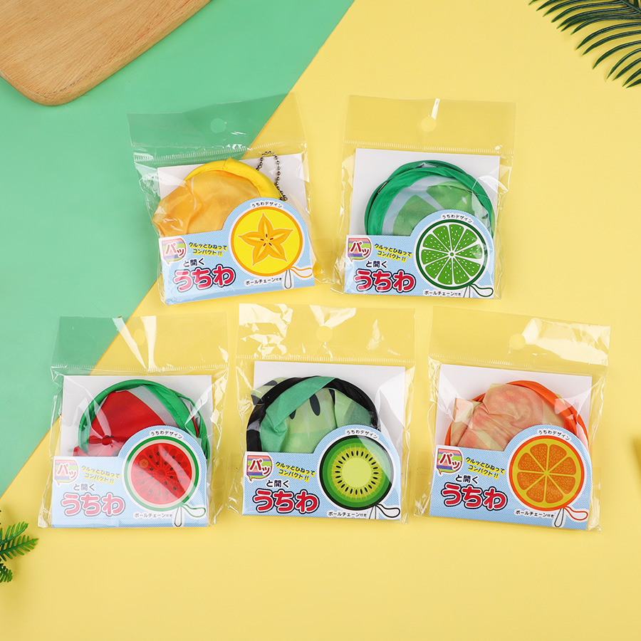 5Pcs/set Fruit Design Hand Fan - Wedding Supply List 评论和价格