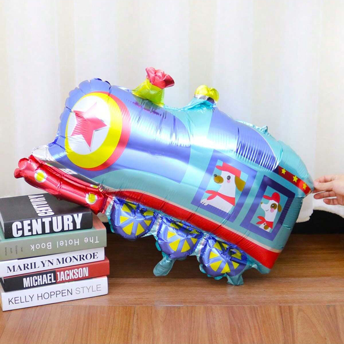 14pcs Train Balloon Kit for Bi - Wedding Day Supply Kit 评论和价格
