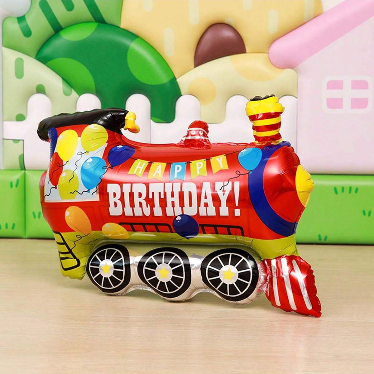 14pcs Train Balloon Kit for Bi - Wedding Day Supply Kit 评论和价格