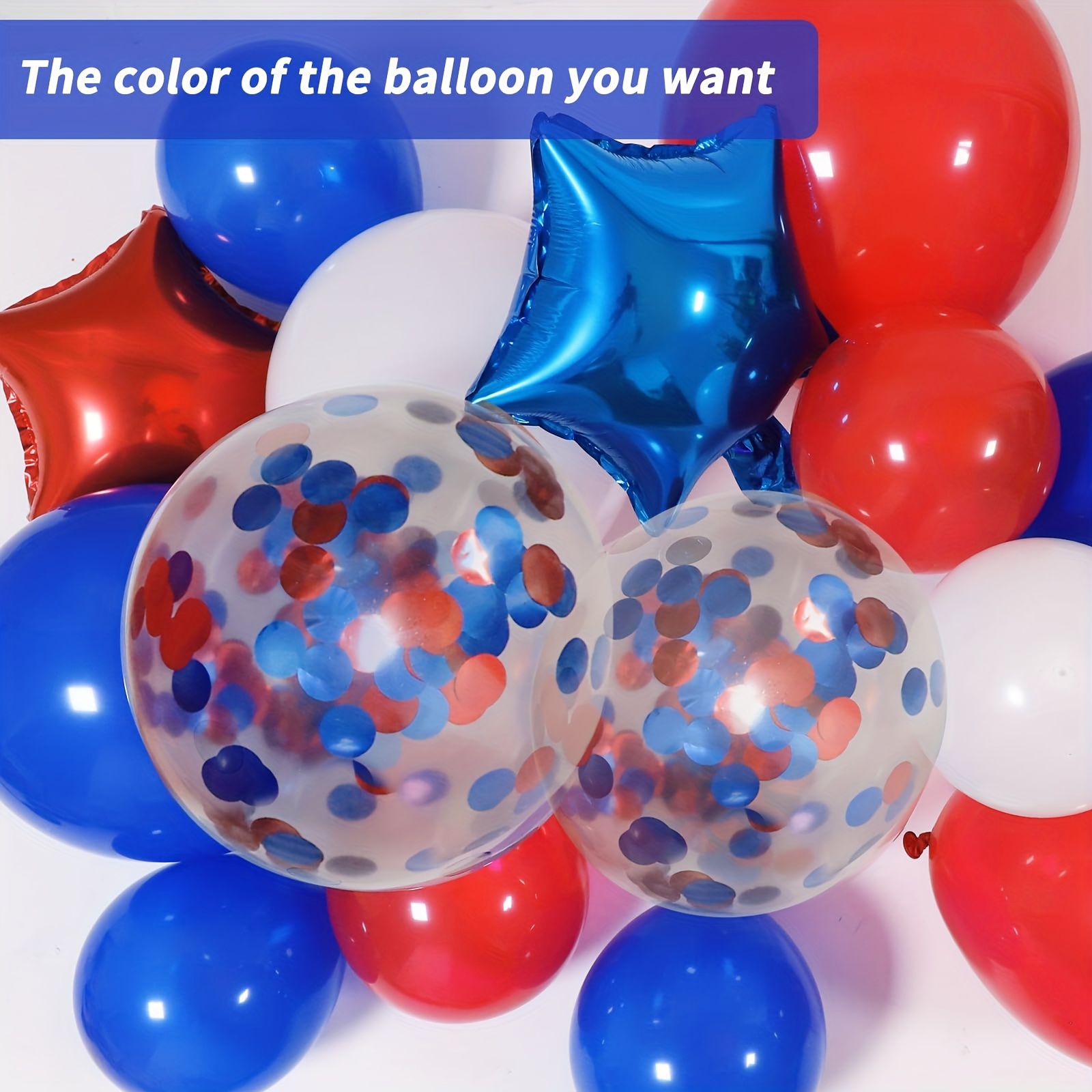 158pcs Red White Blue Patrioti - Wedding Day Supply Kit 评论和价格