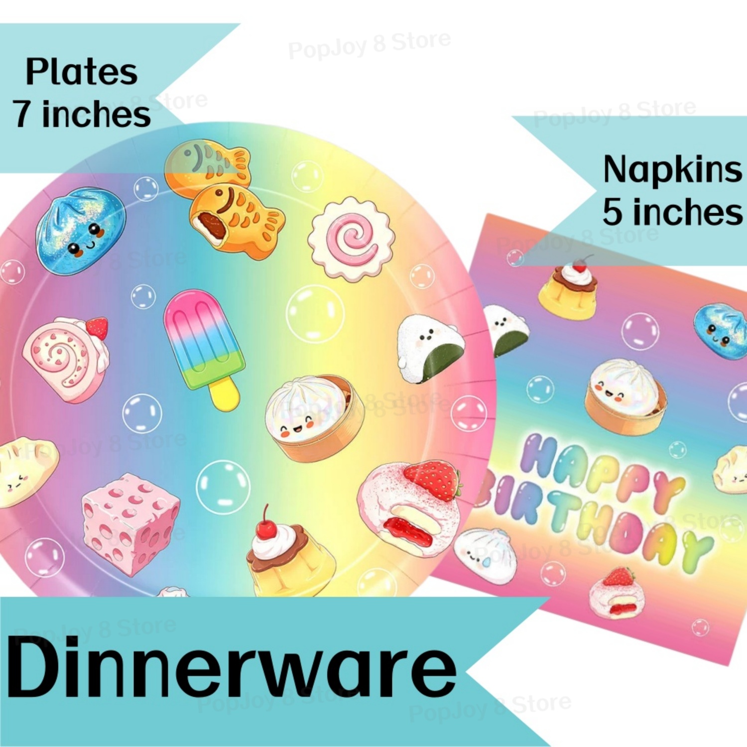 Colorful Dumpling Birthday Dec - Wedding Day Supply Kit 评论和价格