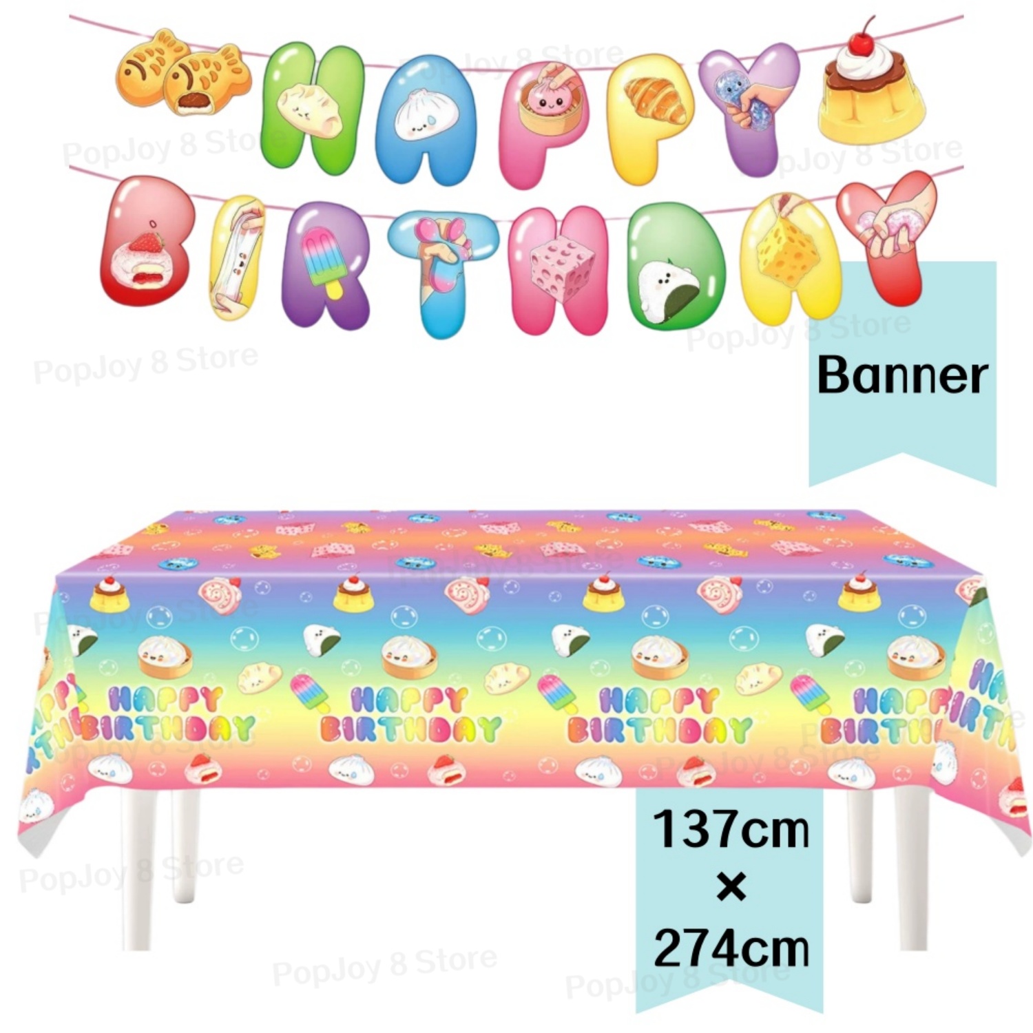 Colorful Dumpling Birthday Dec - Wedding Day Supply Kit 评论和价格