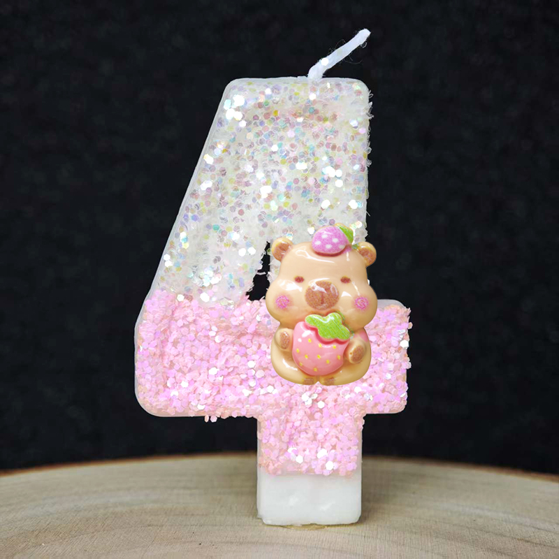 New Capybara Candles Cake Deco - Unity Candle Set 评论和价格
