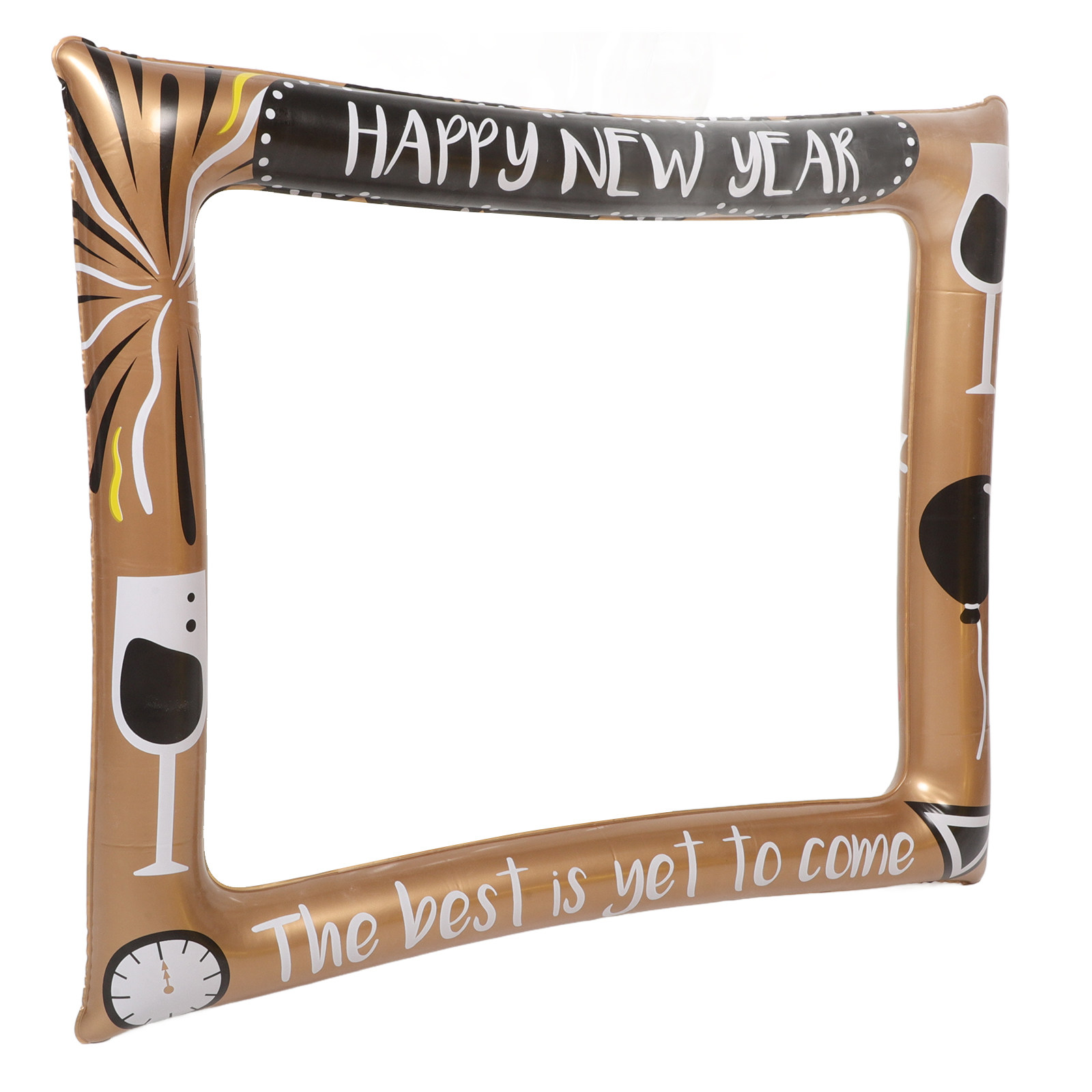 Inflatable Happy New Year Phot - Photo Booth Prop 评论和价格