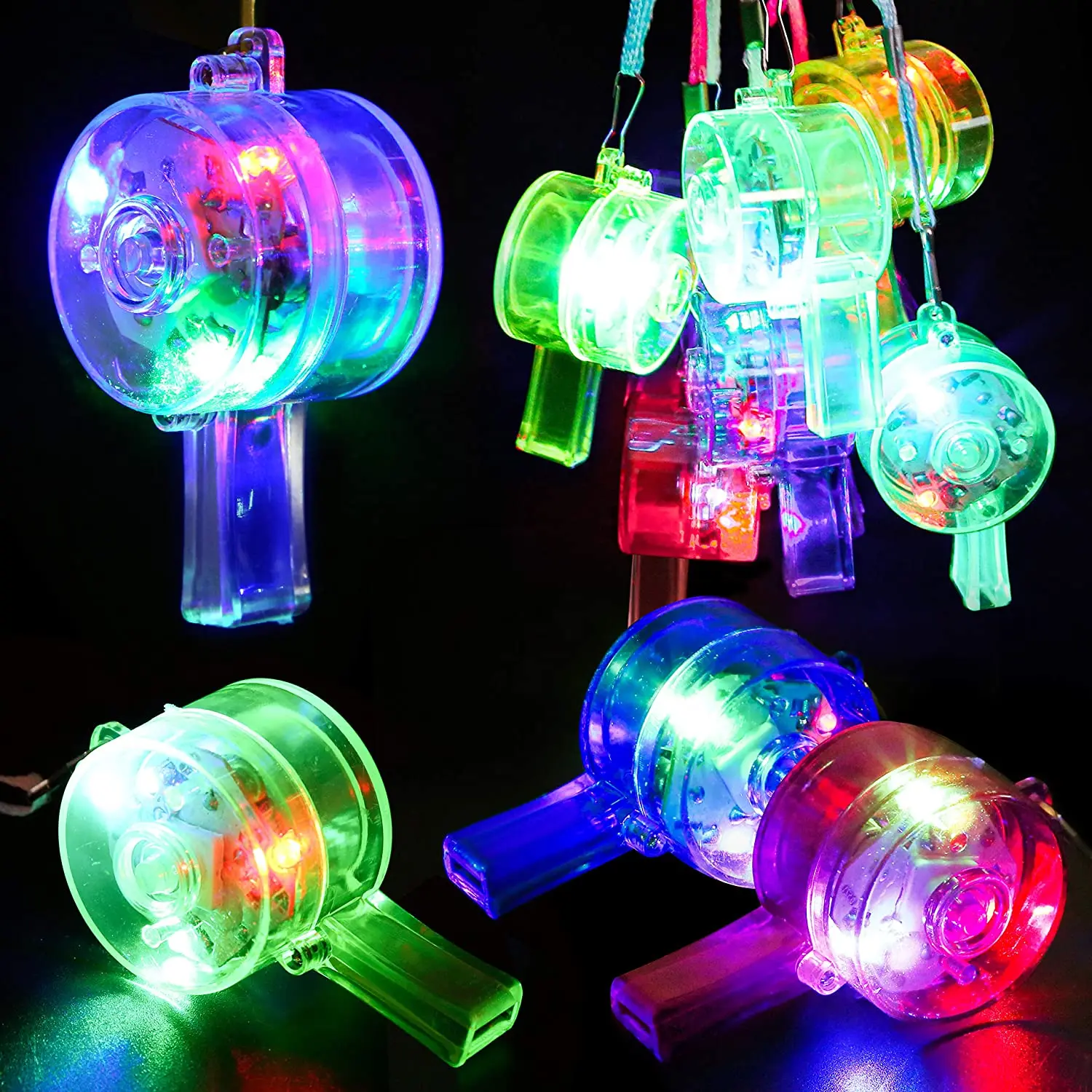 LED Light Up Whistle Glow Whis - Wedding Supply In Bulk 评论和价格