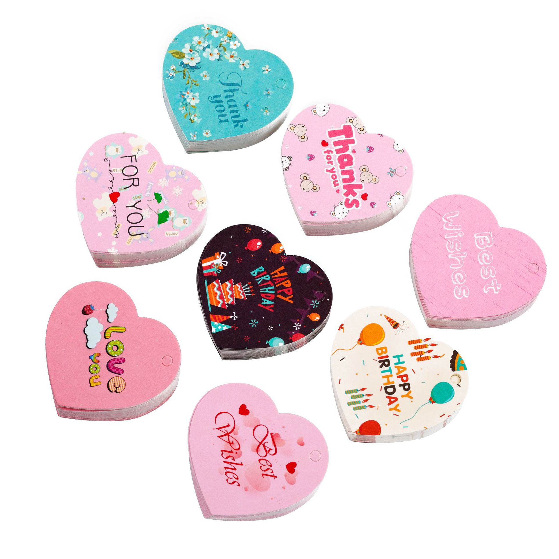 100pcs Thank You Gift Tags Car - Wedding Decoration Supply 评论和价格