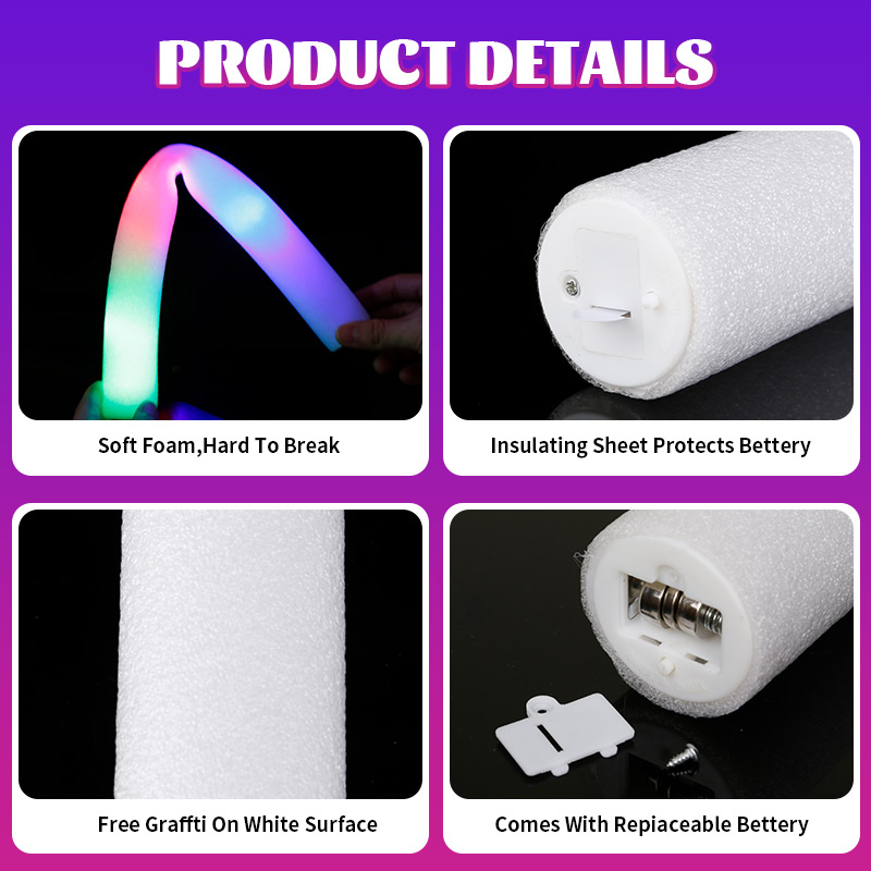 12/30/60Pcs LED Glow Sticks Bu - Wedding Supply In Bulk 评论和价格