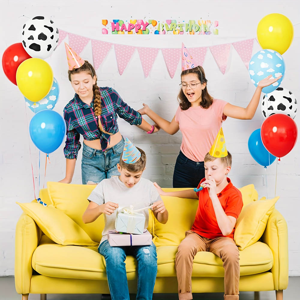 1set Story Balloon Yellow Blue - Wedding Day Supply Kit 评论和价格