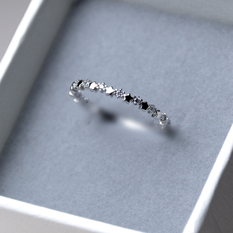 Fashion Silver Color White Zir - Wedding Superstar 评论和价格
