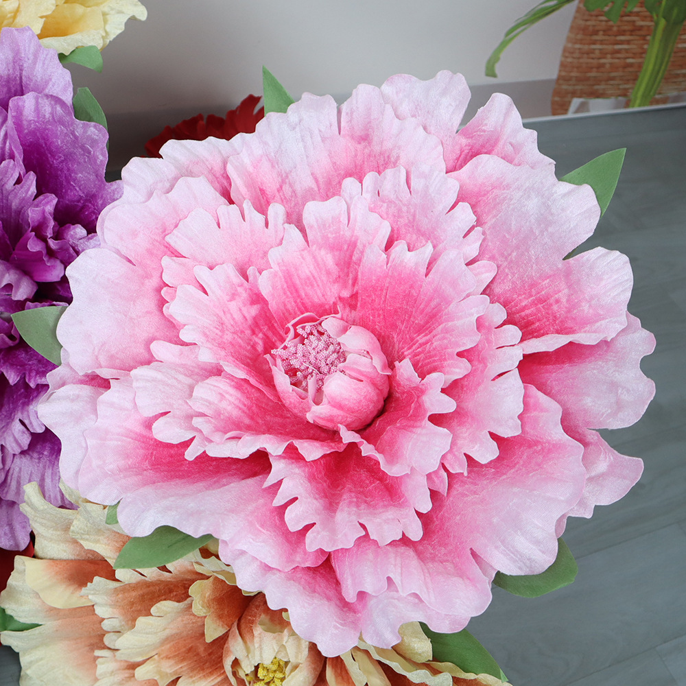 30-80cm Giant Velvet Peony Flo - Wedding Supply In Bulk 评论和价格