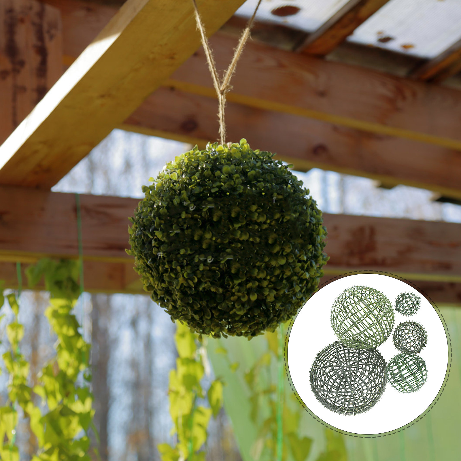 5Pcs Decorative Flower Ball Fr - Wedding Decoration Supply 评论和价格